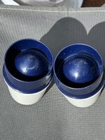 Zwei Eierbecher von Tupperware, guter Zustand.