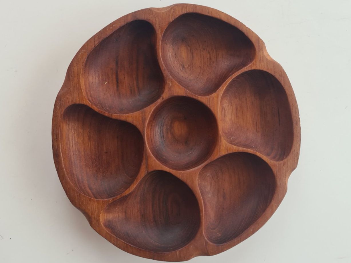 Piatti: Teller Rustikale Holzschale, Vintage,Teak cm 25 – Usato da Aldesago venduto da ant_zk5q