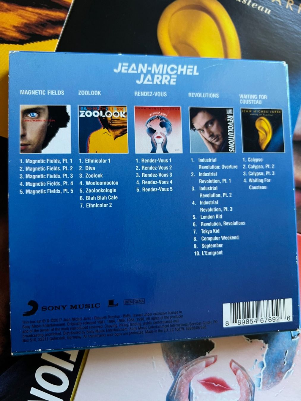 CD: Jean Michel Jarre Collection CD's – Usato da Pieterlen venduto da Plasticbox 2