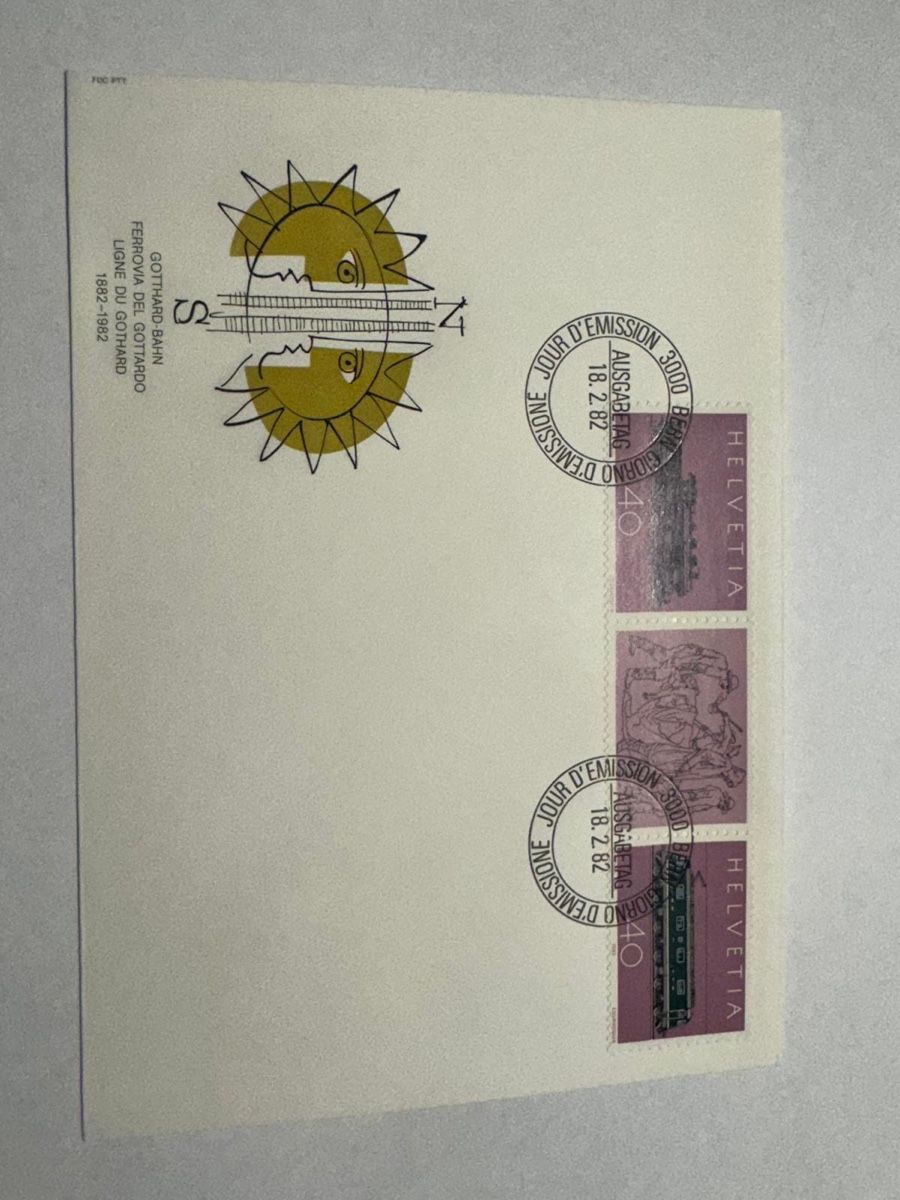 Tutti i francobolli: Erstagsbriefe 1982 – Nuovo (secondo la descrizione) da Bütschwil venduto da sof_p98b 3