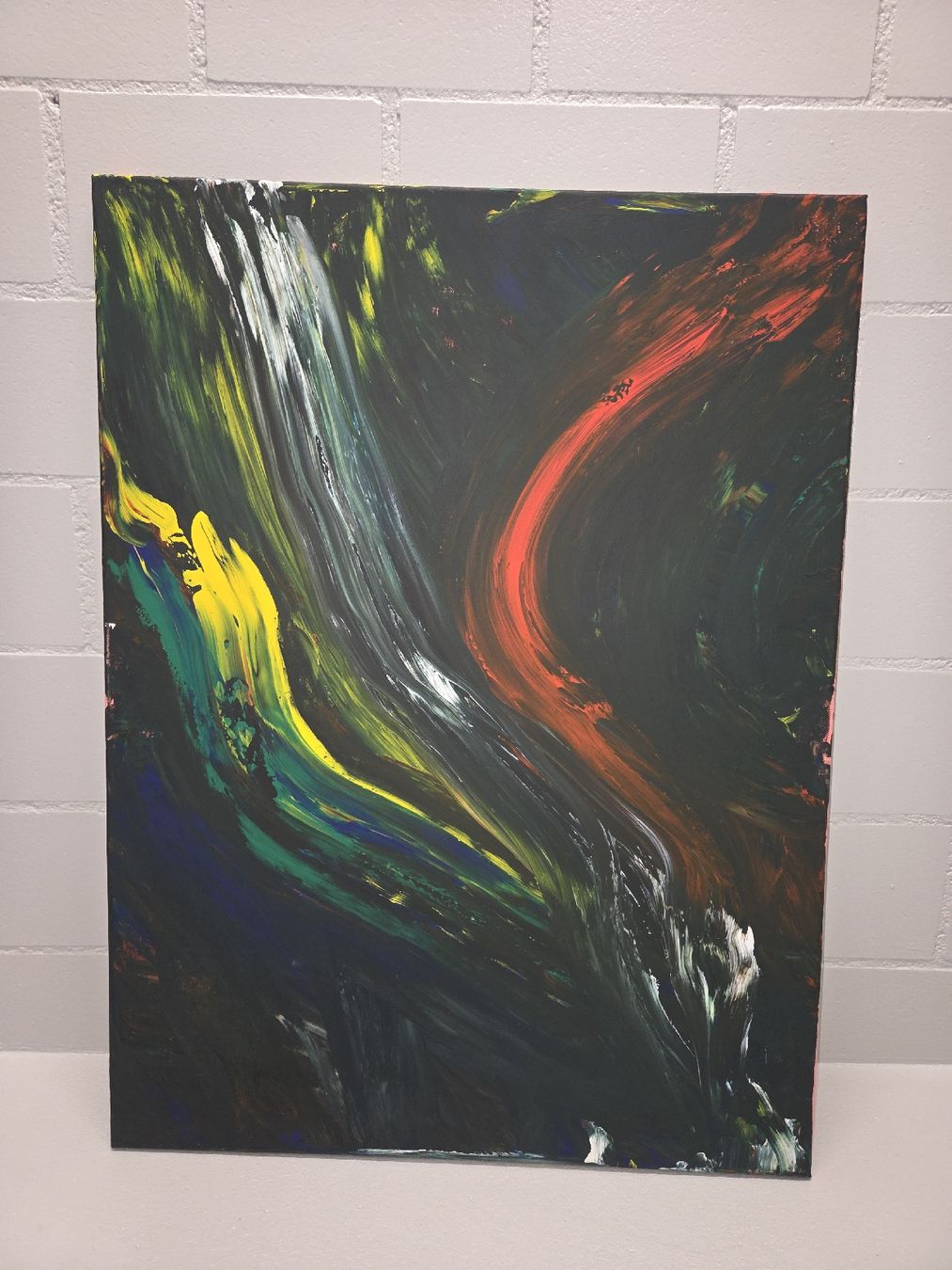 Dipinti: Original Gemälde, abstrakte Kunst, Herbstfarben, Top! – Nuovo (secondo la descrizione) da Wald ZH venduto da mcbento 1