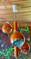 Lustre Eye Ball, 3 spots orientables, année 70