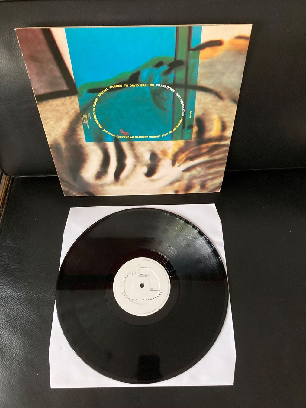 Dischi in vinile: Cabaret Voltaire - Crackdown / Just Fascination – Usato da Fribourg venduto da Karushi 1