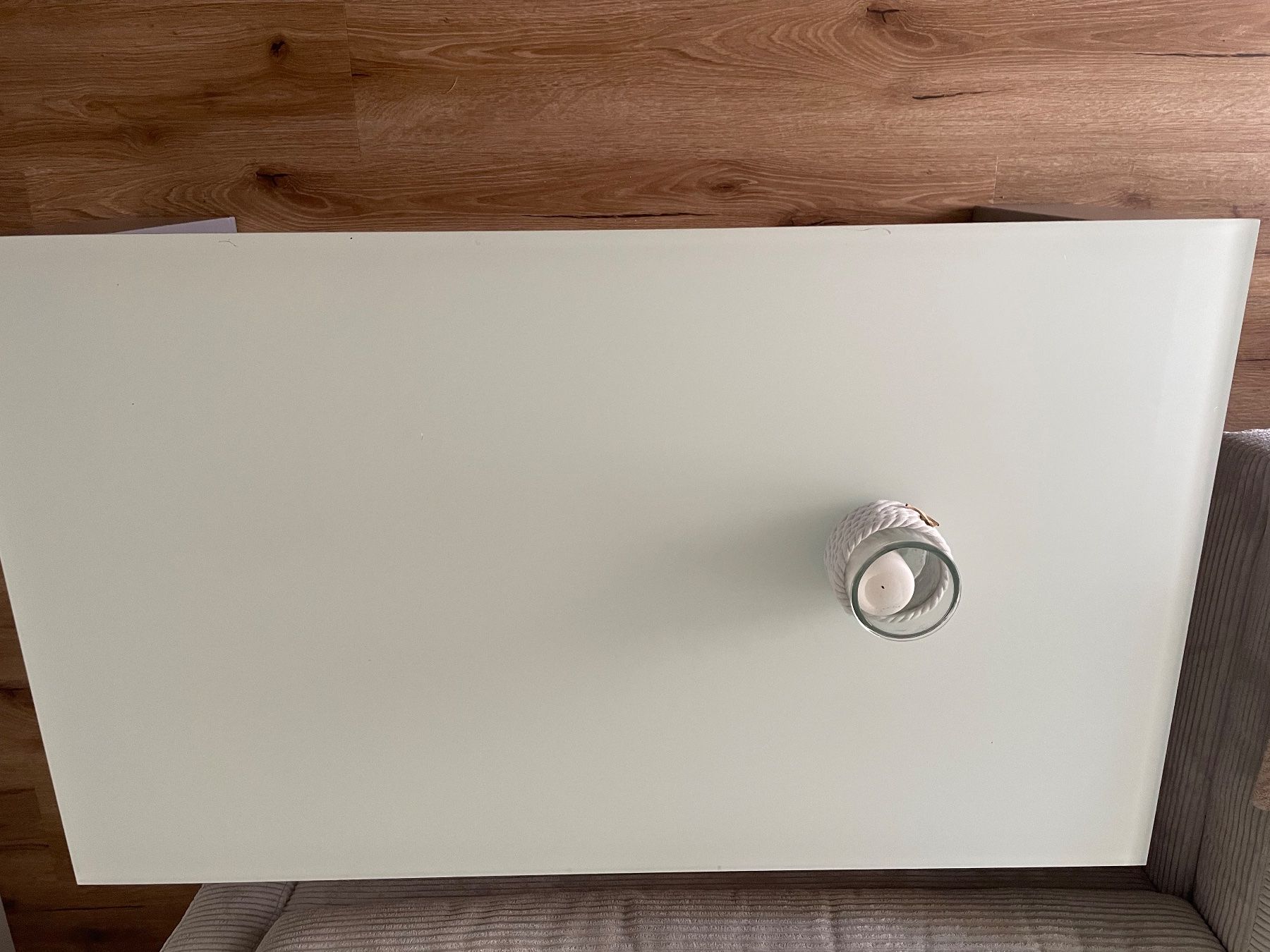 Tables: Salontisch mit Milchglasplatte – D'occasion à Watt par mei_26bg 1