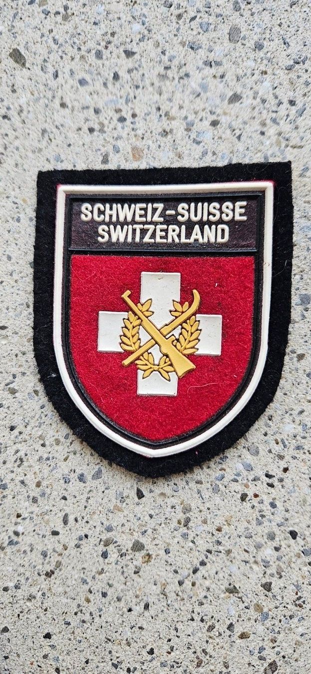 Schweizer Armee Placchette & Badge: *** Badge Schweiz *** – Usato da Riedholz venduto da fr_sIruP