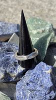 Handemade Silberring 99.9 Feinsilber 5 eckiges Design