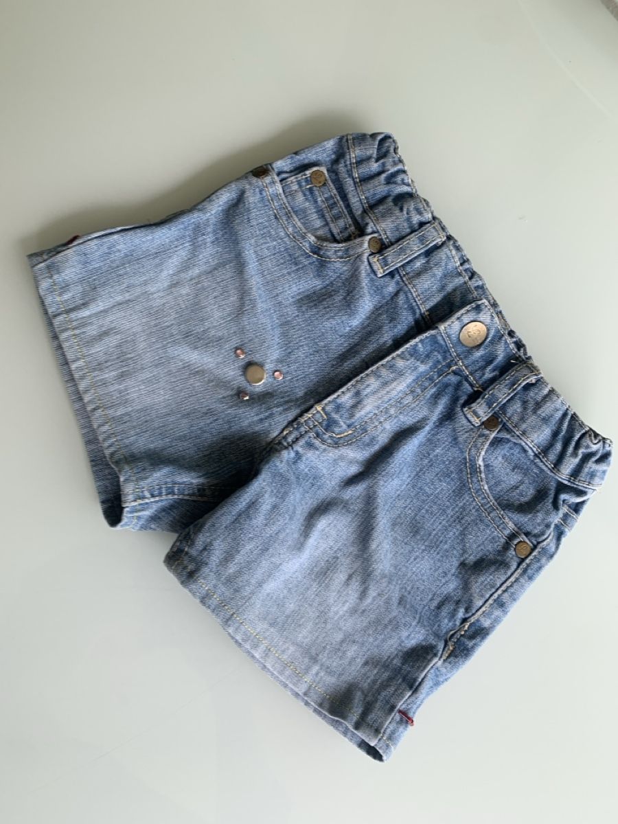 H&M Pantaloni: Coole Jeans Shorts mit Gummizug, Grösse 80 – Usato da Baden venduto da nicolenia