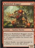 TCG Magic The Gathering MTG UK MKM 143 Rubblebelt Braggart