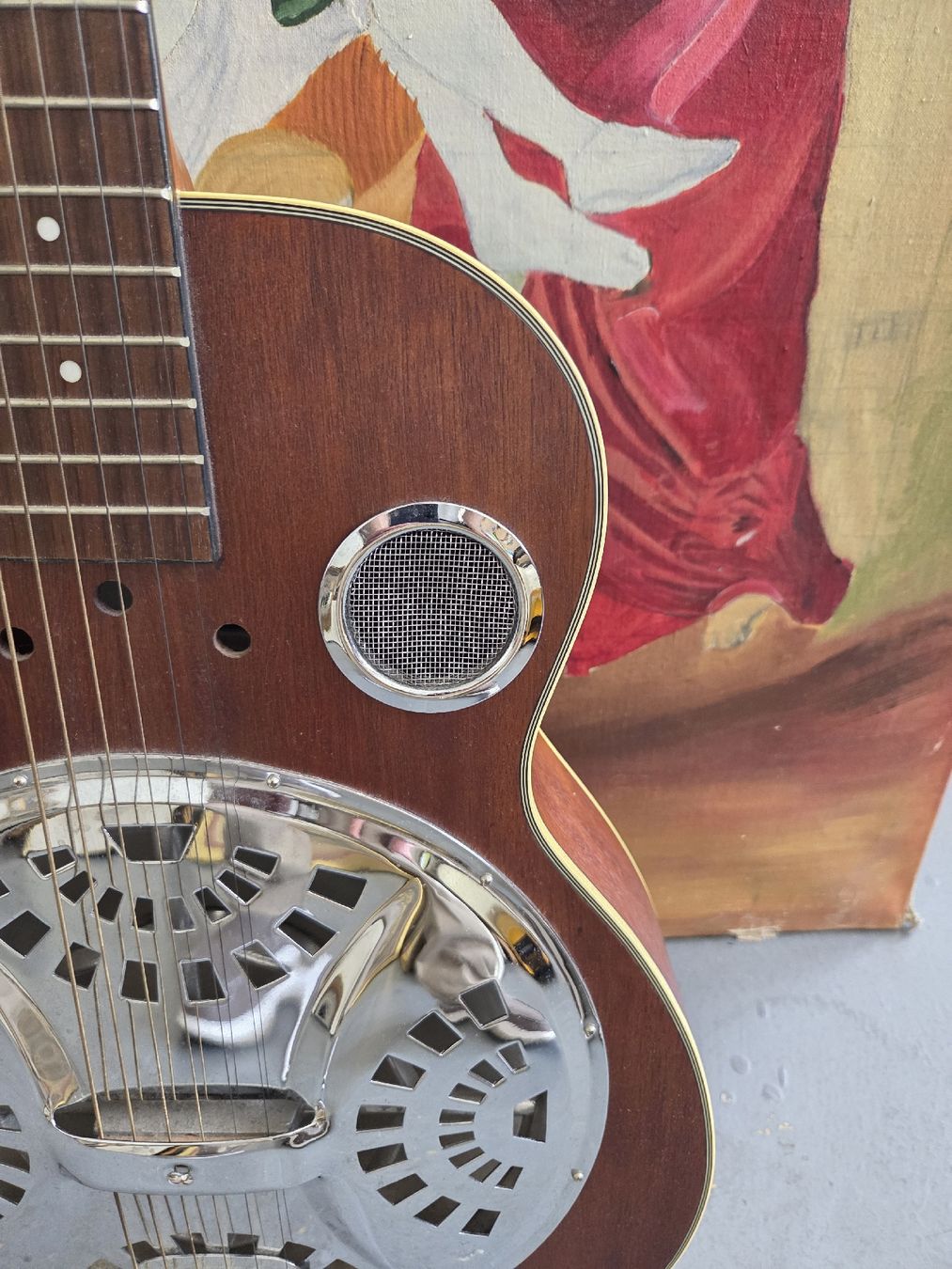Strumenti musicali: Ashbury Resonator Gitarre  – Usato da Dietikon venduto da Allegra34 7