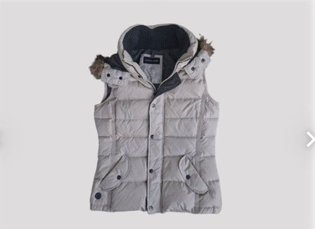 Damen-Daunengilet Beige/Weiss MARC O'POLO, Denim" Grösse 38