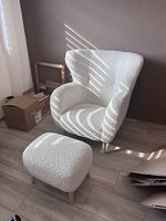 Vildsund Sessel mit Hocker von Jysk