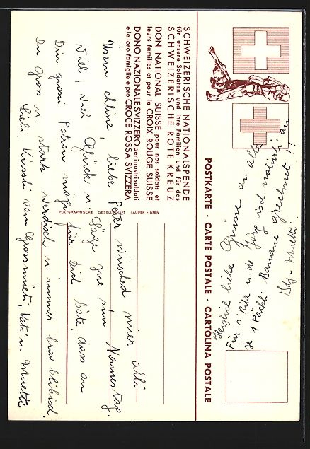 Foto, Lettere & Cartoline: sign. H. Beutler: Berner Scharfschützen – Usato da Berlin venduto da bartko-reher 1