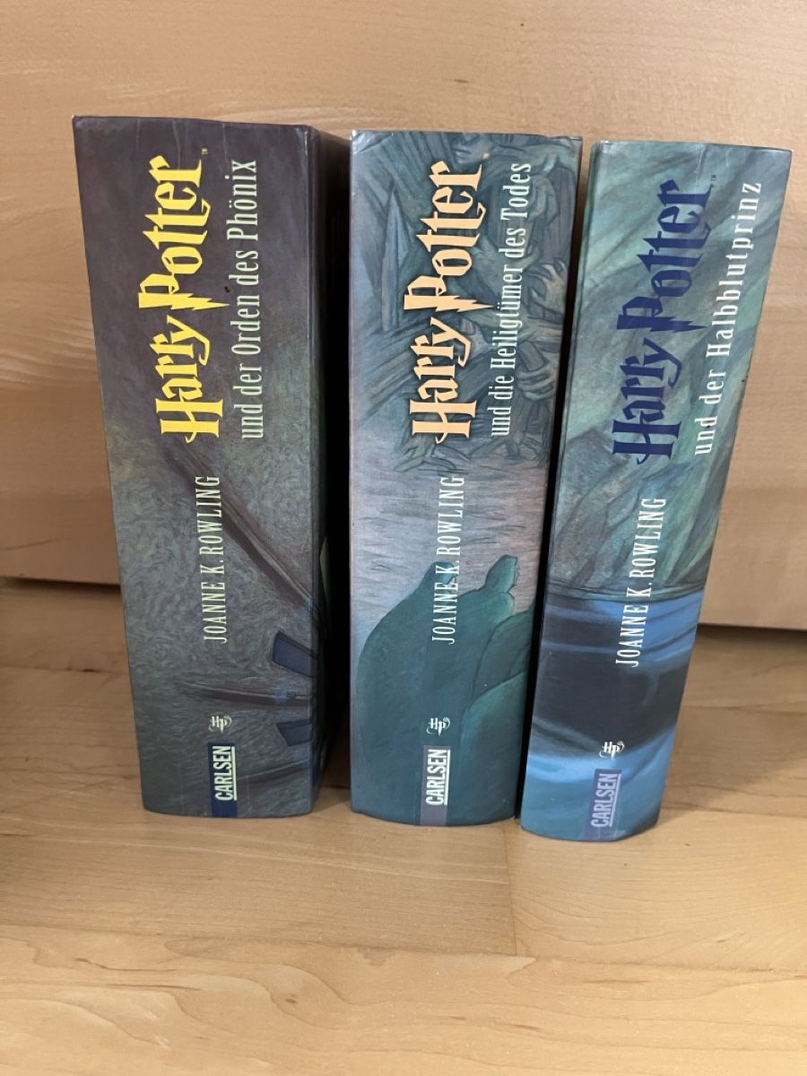 Libri: Harry Potter Bücher, Carlsen Verlag – Usato da Bottenwil venduto da Guguseli014