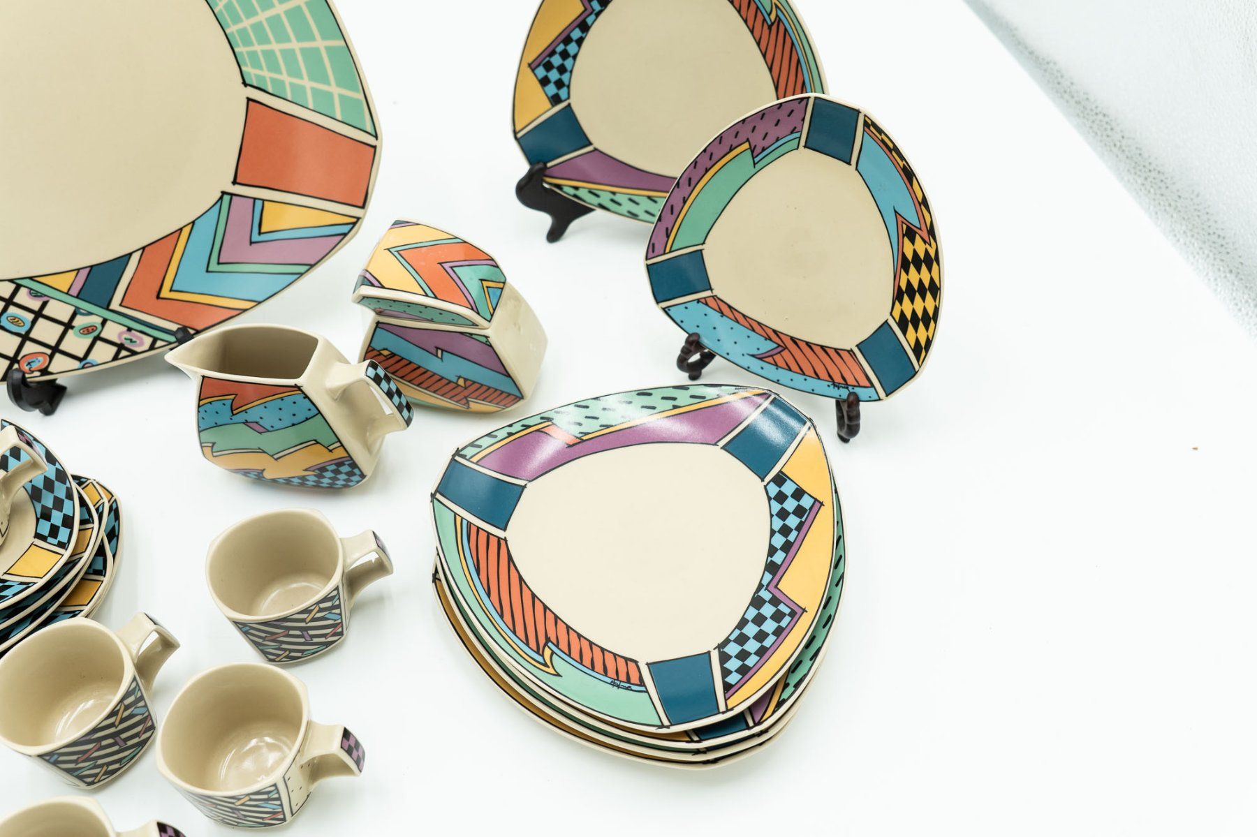 Rosenthal Set di piatti: Rosenthal "Flash One" Service - Dorothy Hafner  - Ref. 05/43 – Usato da Au ZH venduto da BrockiAu 3