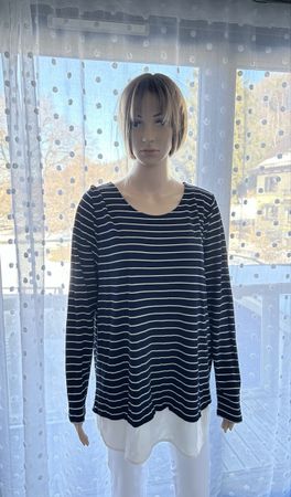 Lauren Ralph Lauren Striped Top, Size XL, Great cond.