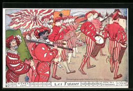 Vevey, Fete des Vignerons 1905, Les Suis