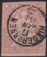 TOP Strubel 24G mit Ortsstempel NIEDERURNEN +++