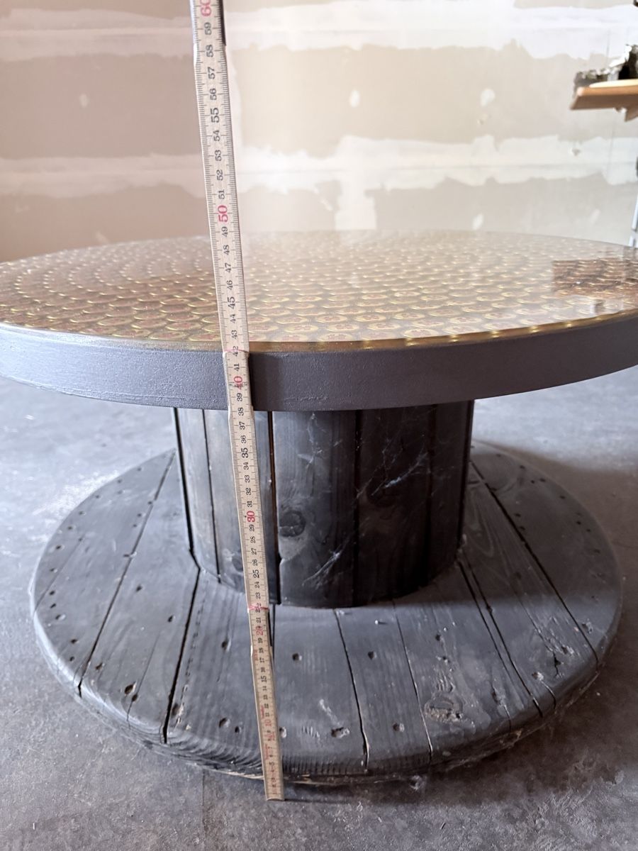 Tables: Einzigartiger Feldschlösschen Epoxidharz Couchtisch – D'occasion à Böckten par Twenty25five 5