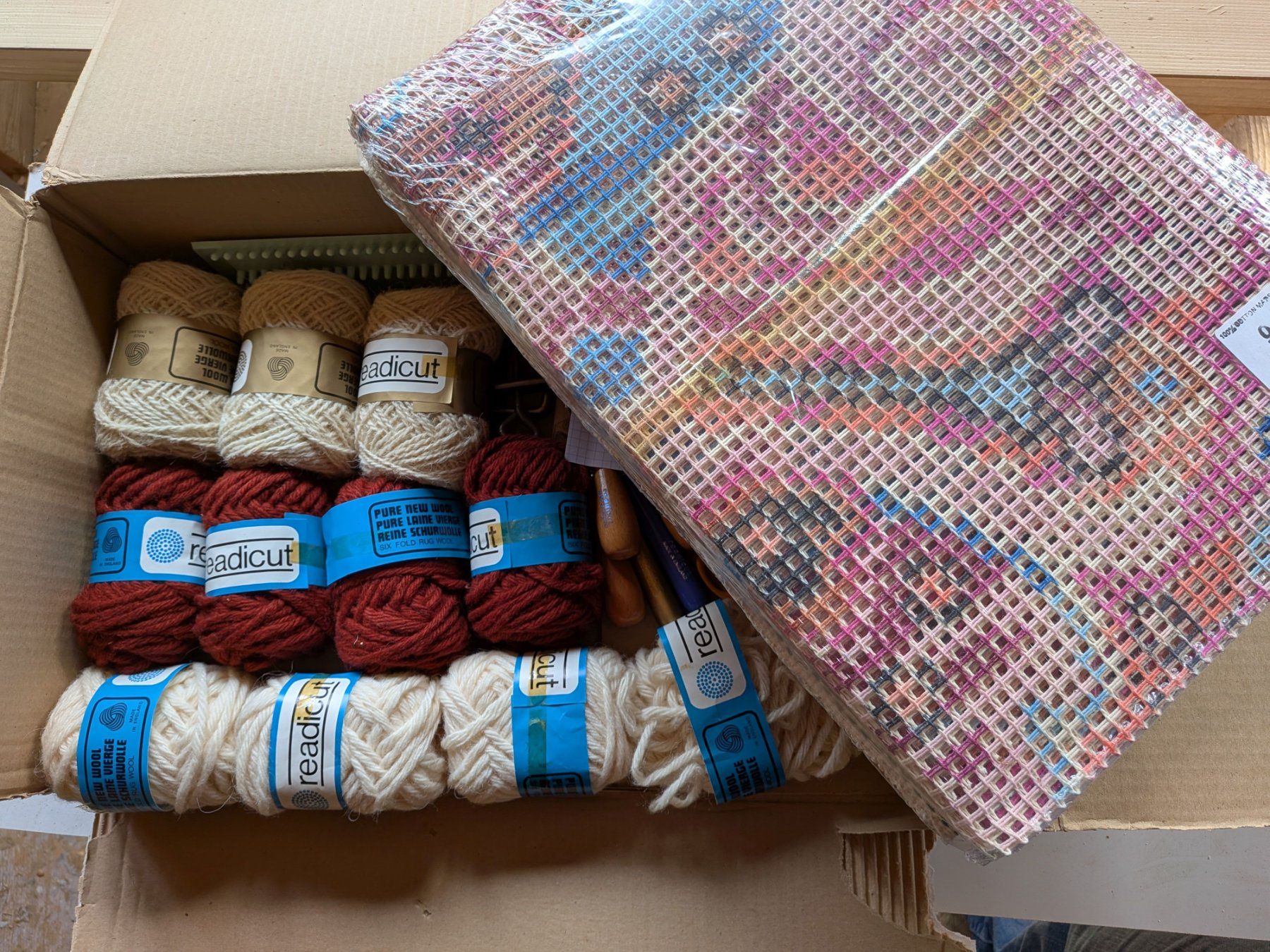 Kits de loisir créatif: Knüpfteppich Set – D'occasion à Illnau par Flomi75 6