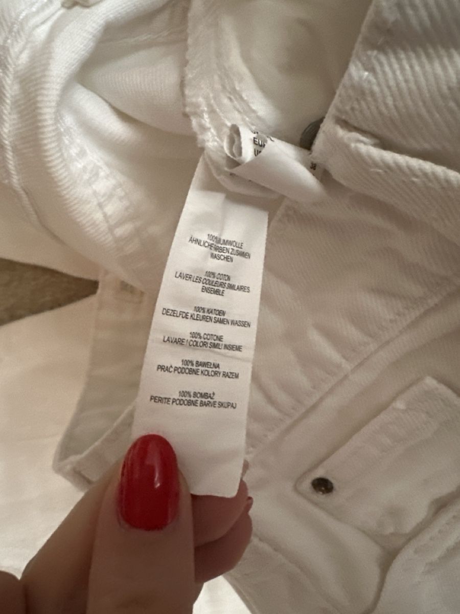 Primark Jeans: Weisse Jeans Primark Grösse 38 mom jeans – Usato da Buchs AG venduto da tifena 2