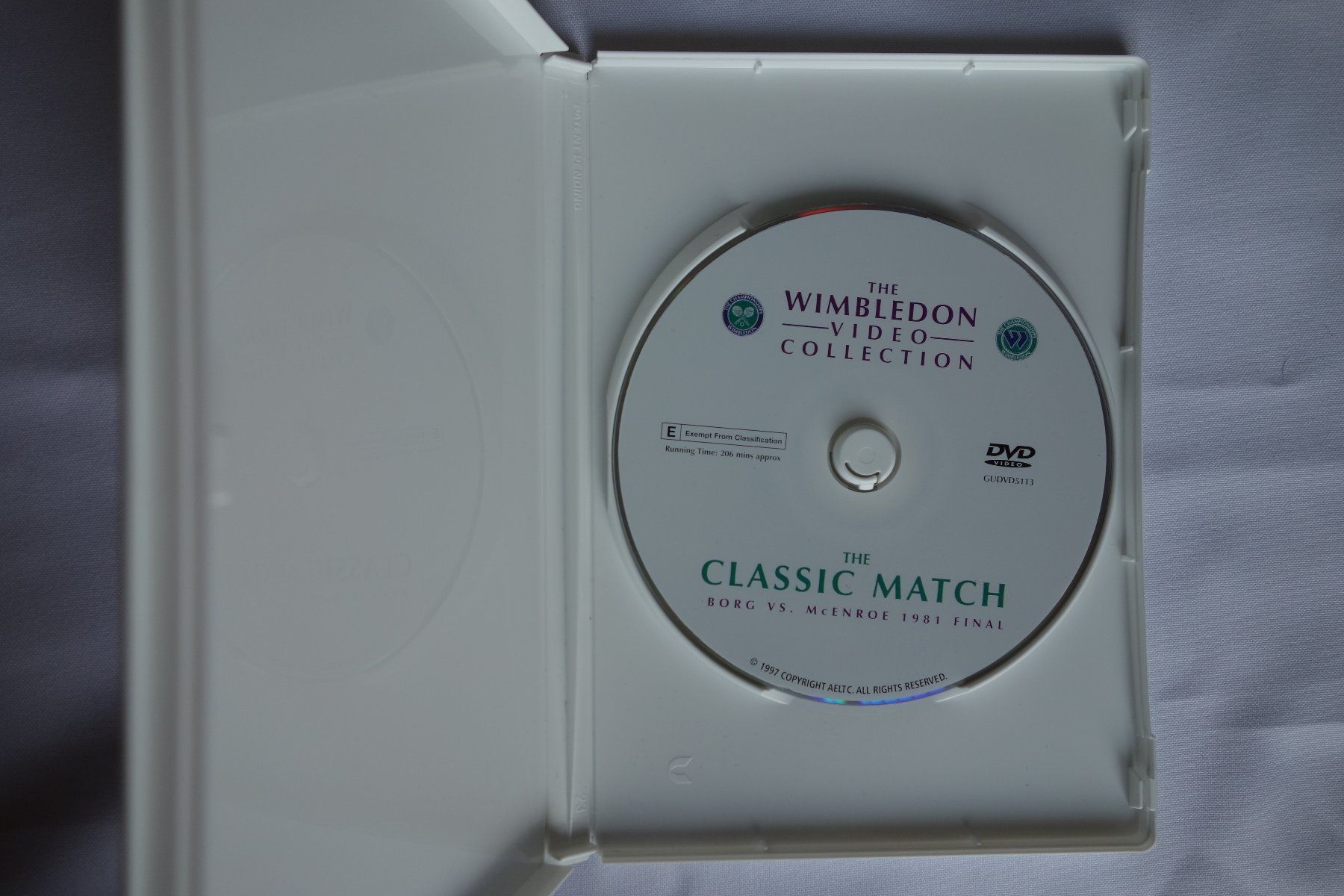Alle DVDs: The Wimbledon Borg vs. McEnroe 1981 Final - Gratis Versand ! – Gebraucht aus Luzern von ron_35 1