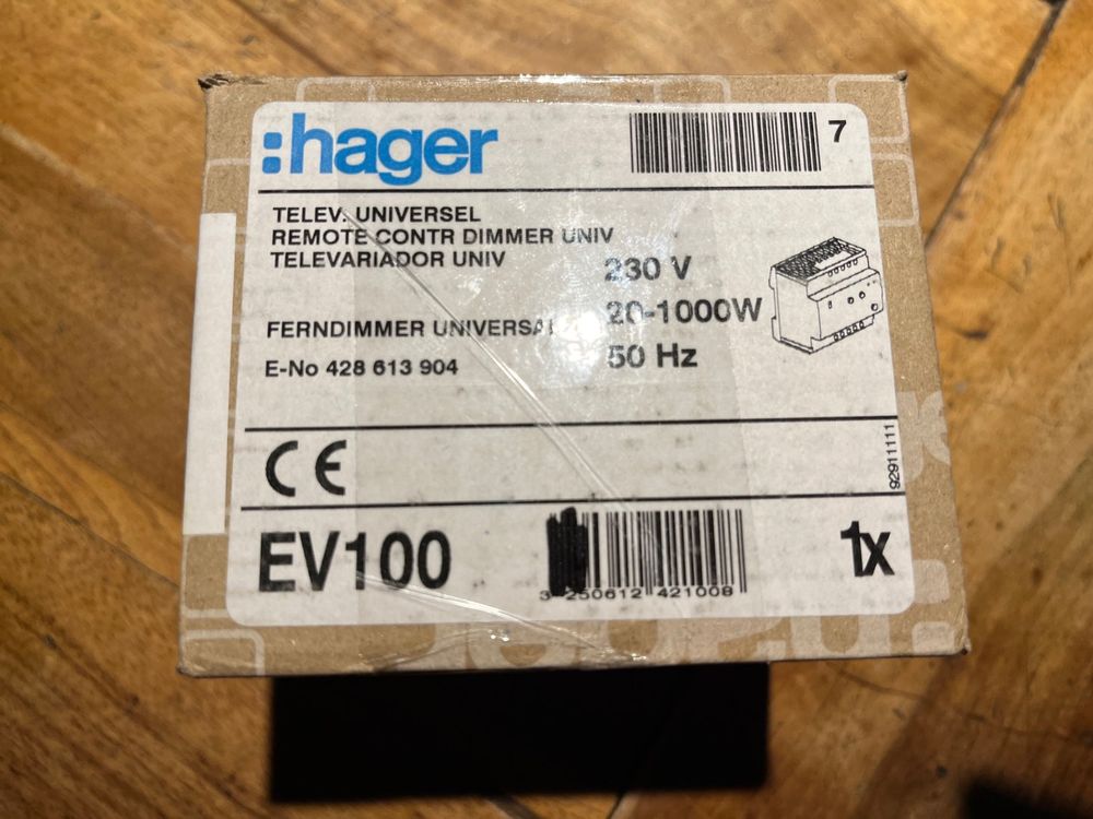 Hager Ferndimmer EV 100 230V 201000 Watt Kaufen auf Ricardo