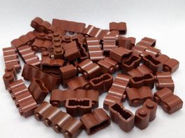 Lego 50 Stk. Palisade Brick reddish brown