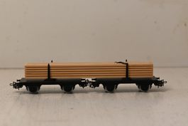Märklin Holztransportwagen H0/AC mit OVP