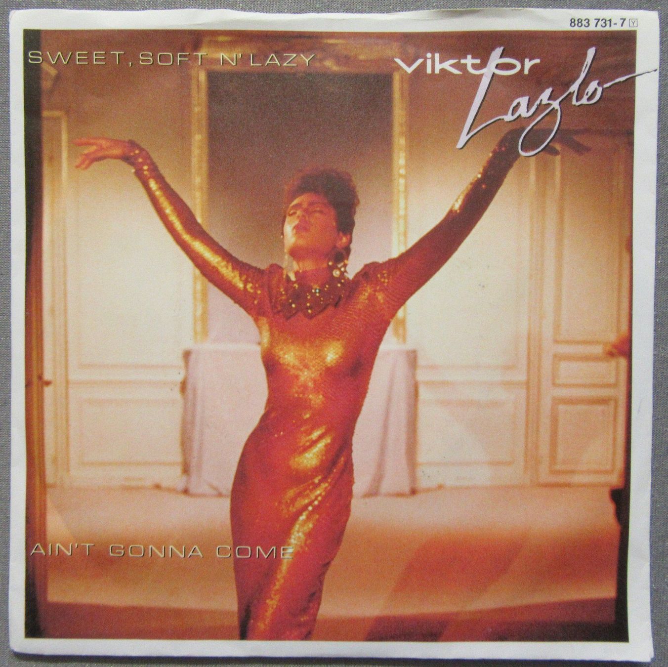 Schallplatten: Viktor Lazlo - sweet, soft n'lazy - Single 1985 – Gebraucht aus Auenstein von Padabimbim