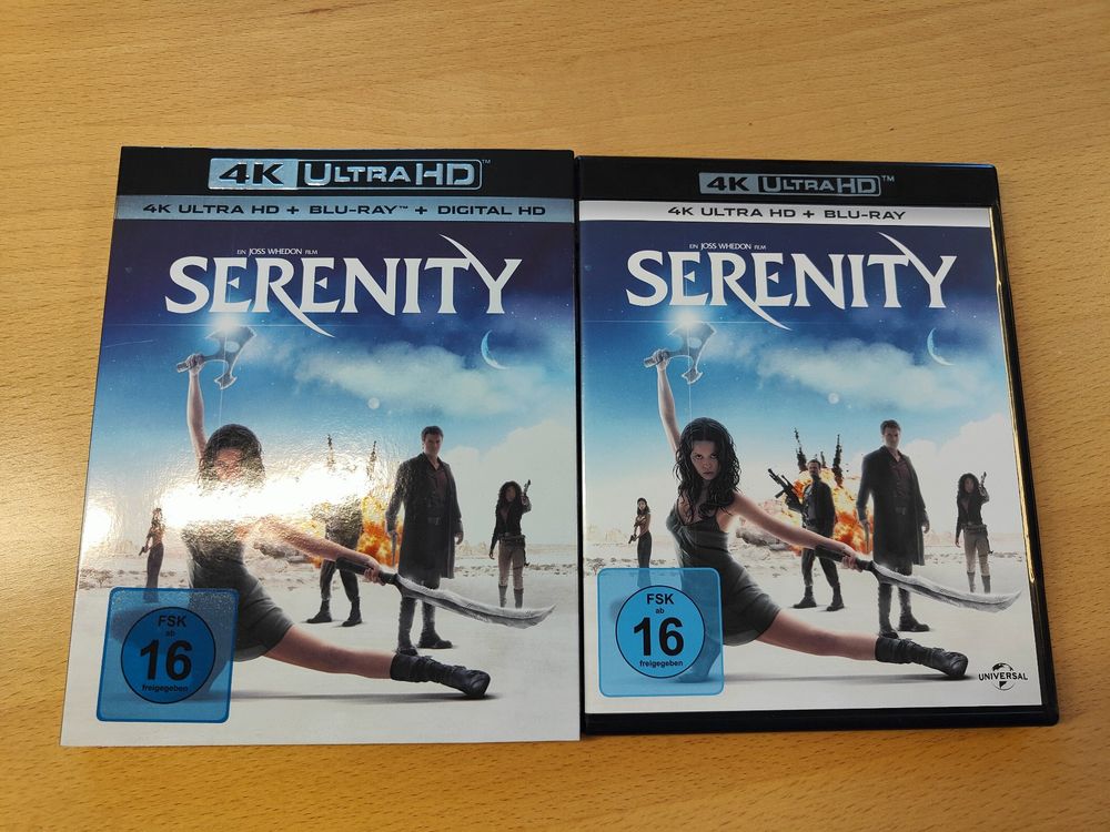 Serenity Blu Ray 4k UHD Kaufen auf Ricardo