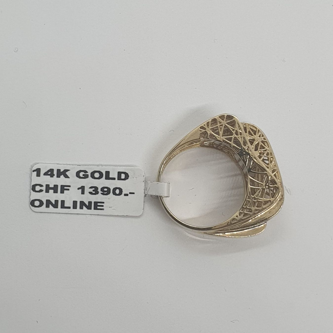 Anelli: Echt 14K Gold Ring – Usato da Luzern venduto da Luzern-Goldhaus 4
