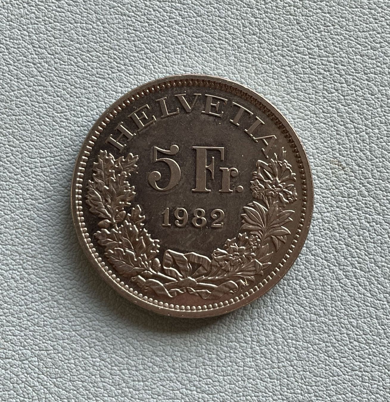 Tutti le monete: 5 Franken 1982 Gotthardbahn – Nuovo (secondo la descrizione) da Eggersriet venduto da stamp303