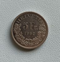 5 Franken 1982 Gotthardbahn