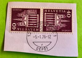 Nr.K 50L Motive und Baudenkmäler GESTEMPELT Geneve  (6)  