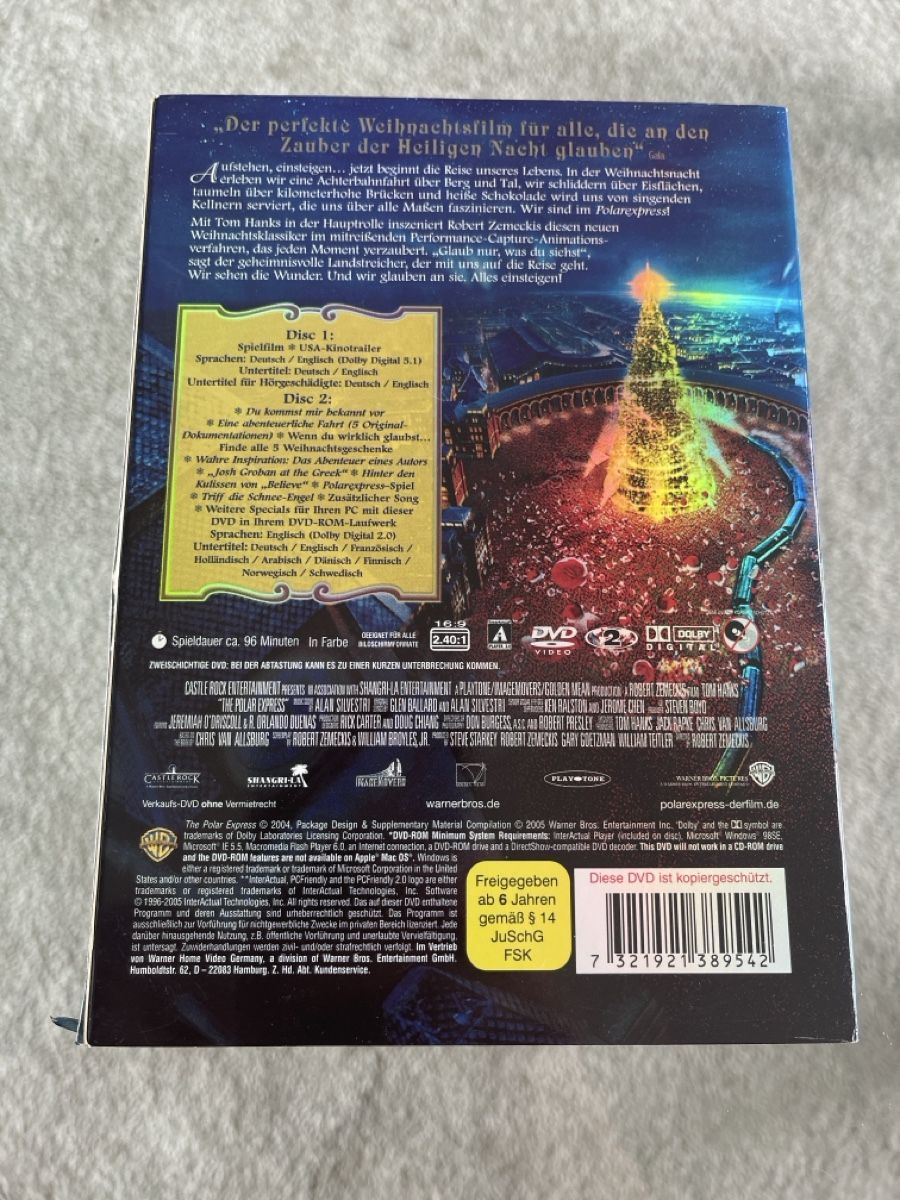Tutti i DVDs: DVD Der Polarexpress 2-Disc-Edition  – Nuovo (secondo la descrizione) da Unterkulm venduto da AnoliOccasion 3