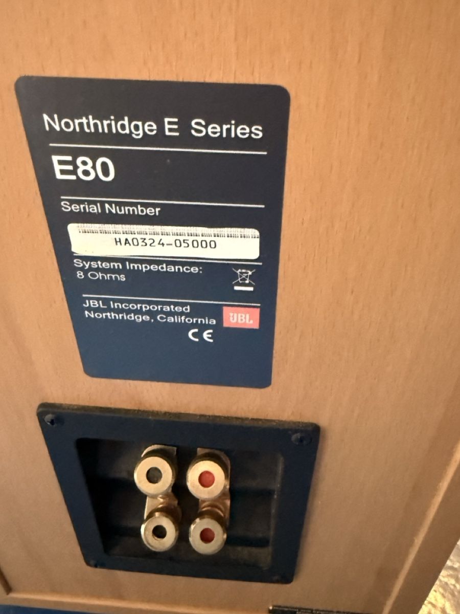JBL Lautsprecher: Paire d’enceinte JBL E80 Northridge E Series – Gebraucht aus Attalens von Kermit82 1