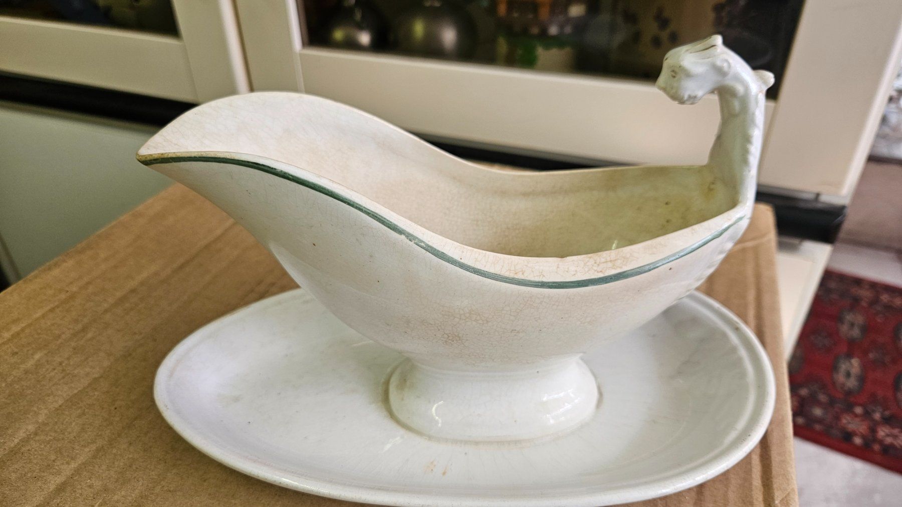 Ciotole: Bellissima salsiera d'epoca – Usato da Melano venduto da H-Sara