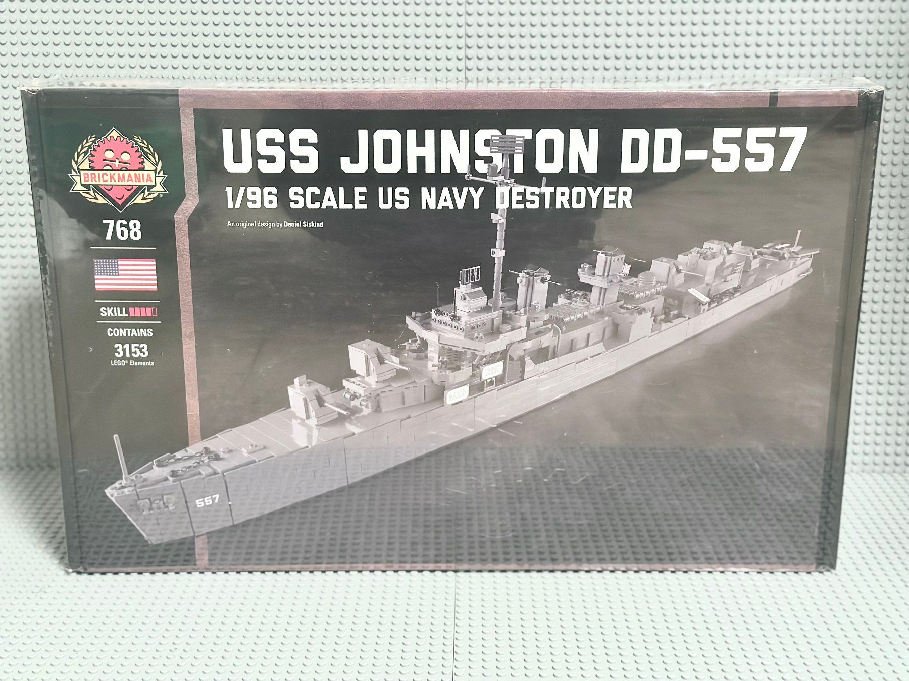 Jeux de construction: Brickmania USS Johnston DD-557 – Neuf avec emballage d'origine à Ehrendingen par Ciroooooo