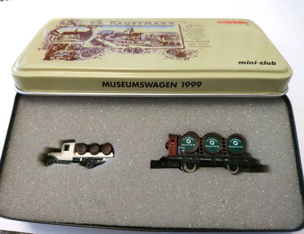 Märklin 8407 Z Mini-Club – Chalet De Montagne Avec Moulin à Eau (occasion, Boîte D'origine)