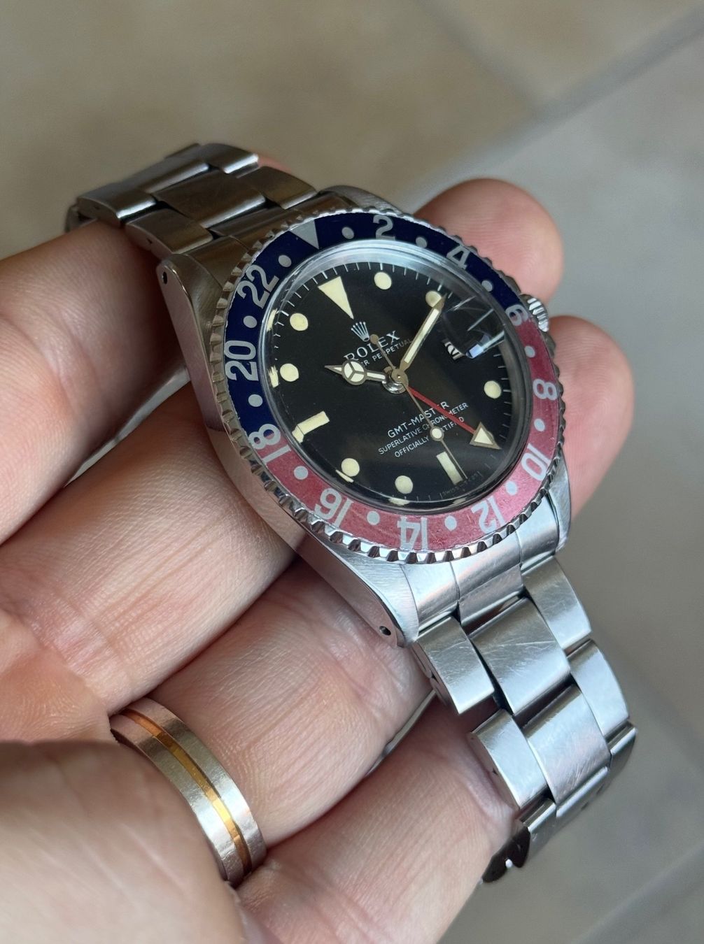 Rolex Orologi: Rolex GMT-Master Ref. 1675 “Long E” Mk1 – Usato da La Corbaz venduto da ts5_567x 1