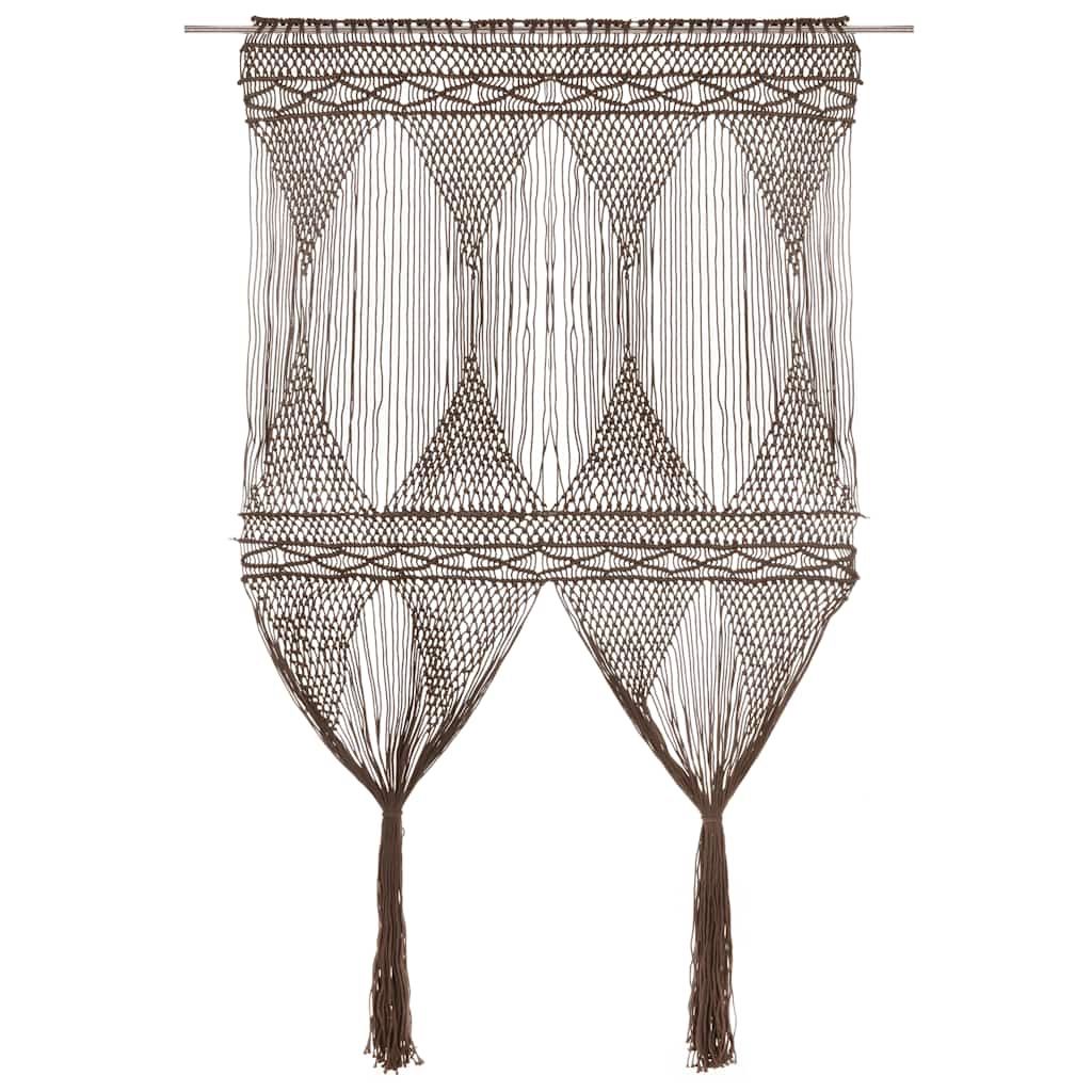 Alle Dekorationen: Makramee braun 140x240cm Baumwolle – Neu (gemäss Beschreibung) aus Biglen von Schweingruber 1