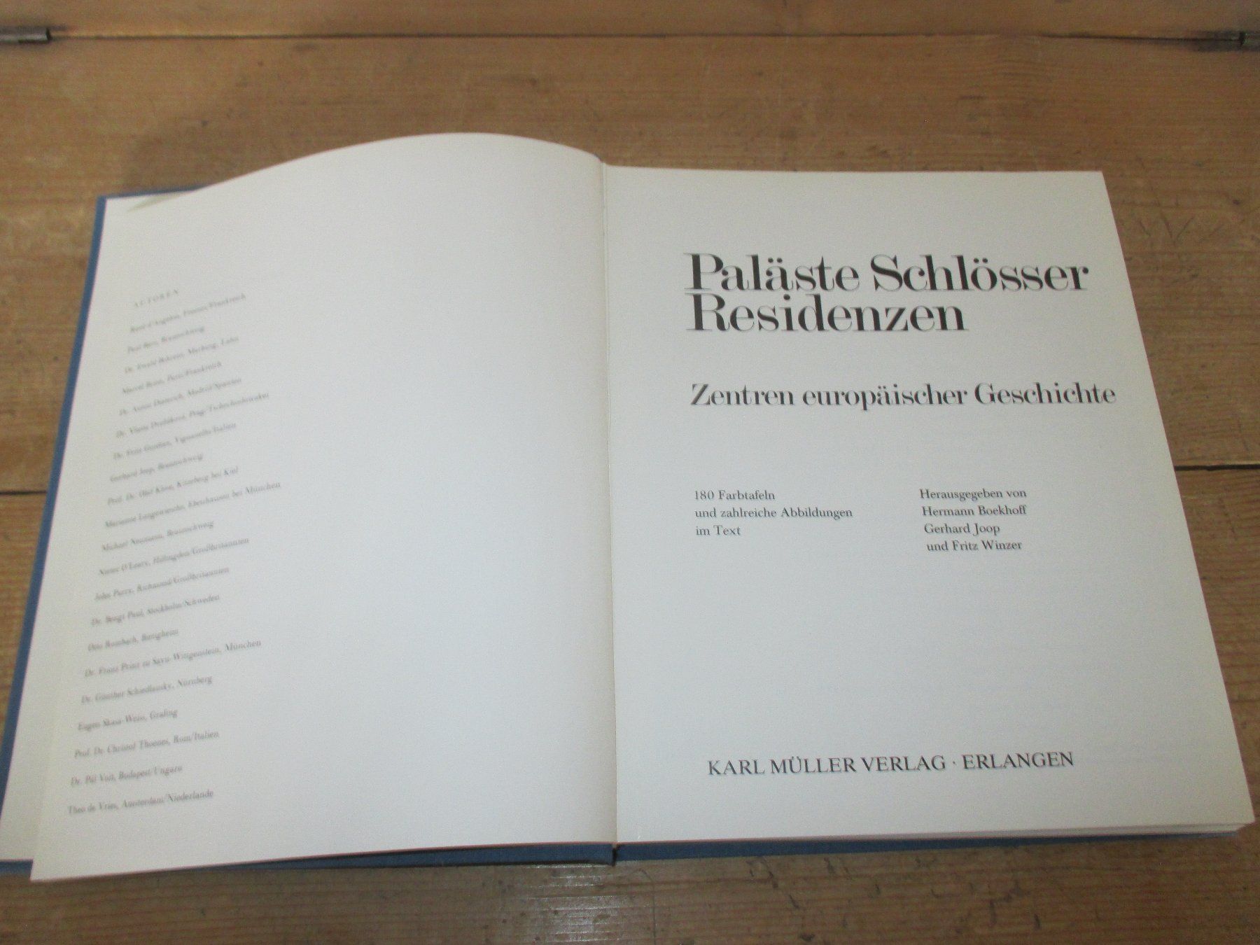 Bücher: Paläste Schlösser Residenzen – Gebraucht aus Flims - Dorf von Stagediver