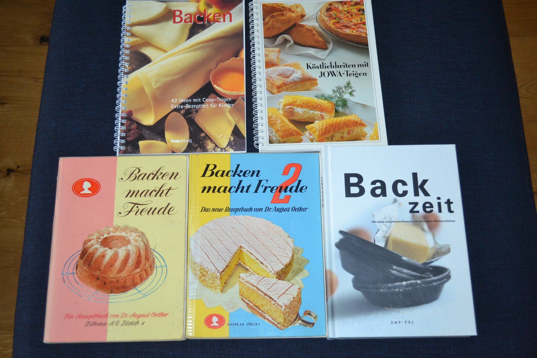 Bücher: Verschiedene Backbücher – Gebraucht aus Kölliken von Knorrli58
