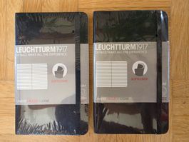 2 x Leuchtturm Notizbuch klein (OVP)