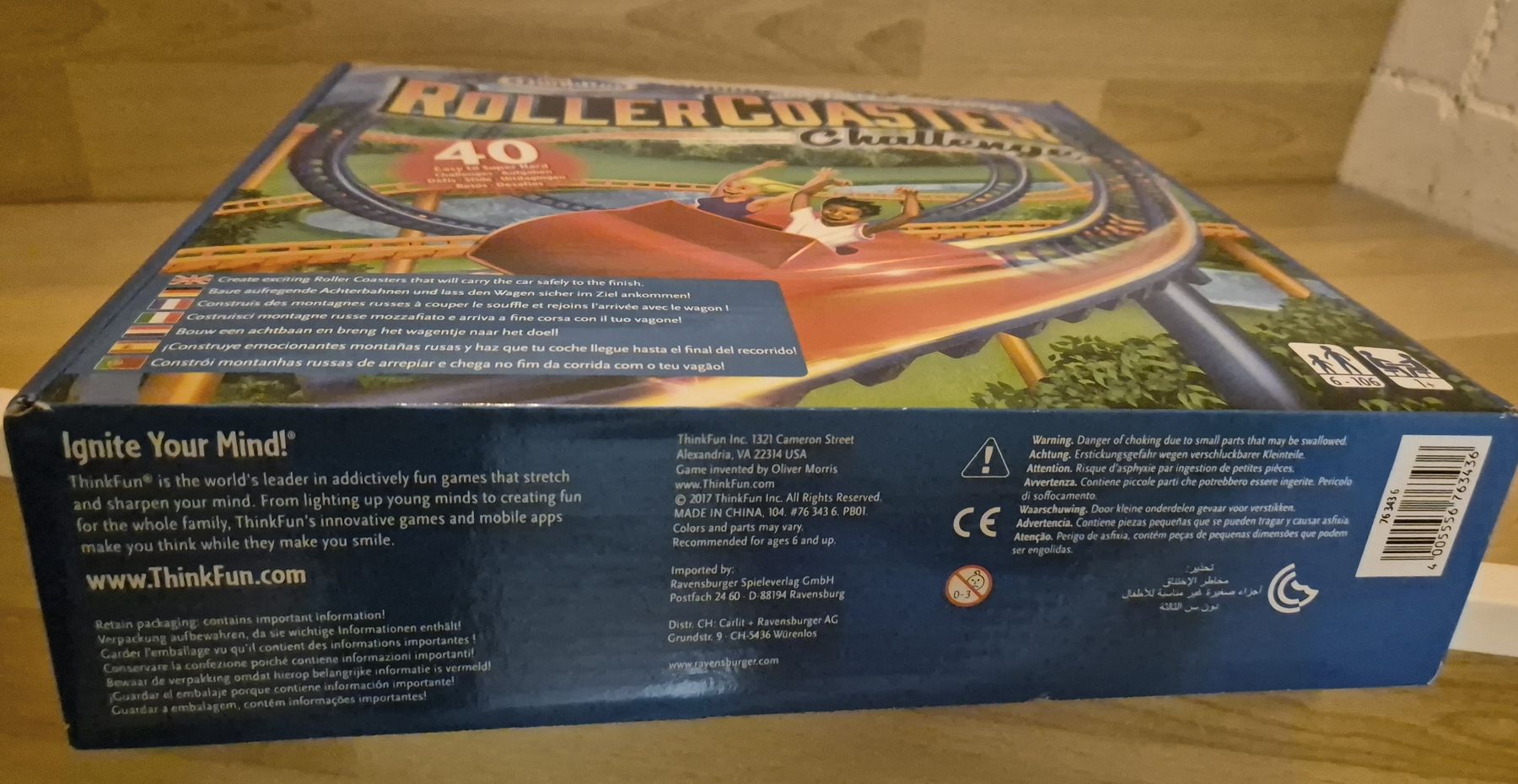 Jeux: Thinkfun Roller Coaster Challenge, logisches Denken, wie neu – Neuf (Voir description) à Rudolfstetten par gobugi0 2