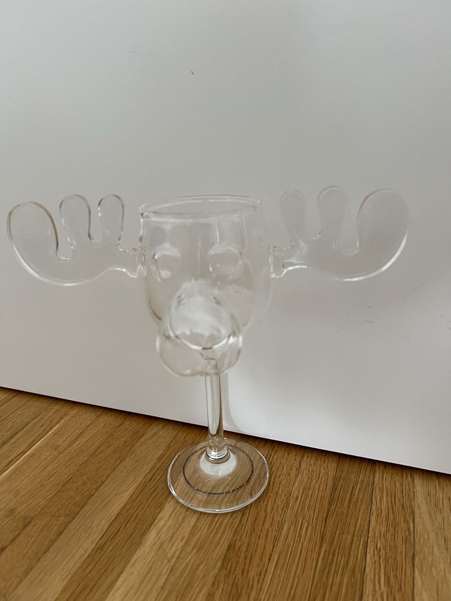 Bicchieri: Weingläser 4-er Set im Elch-Design – Nuovo (secondo la descrizione) da Obfelden venduto da Moscheli 5