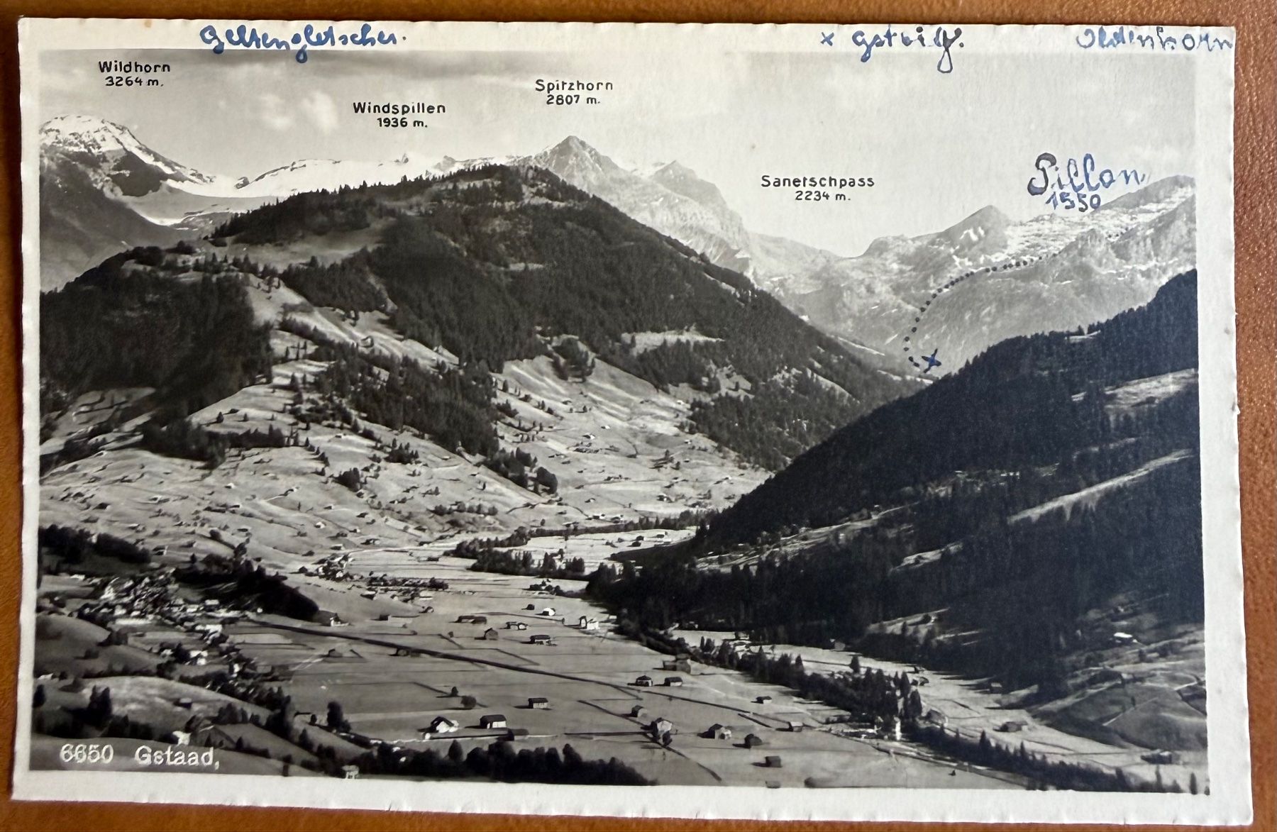Cartes postales: Gstaad - Panorama AK – D'occasion à Lutry par Ediego