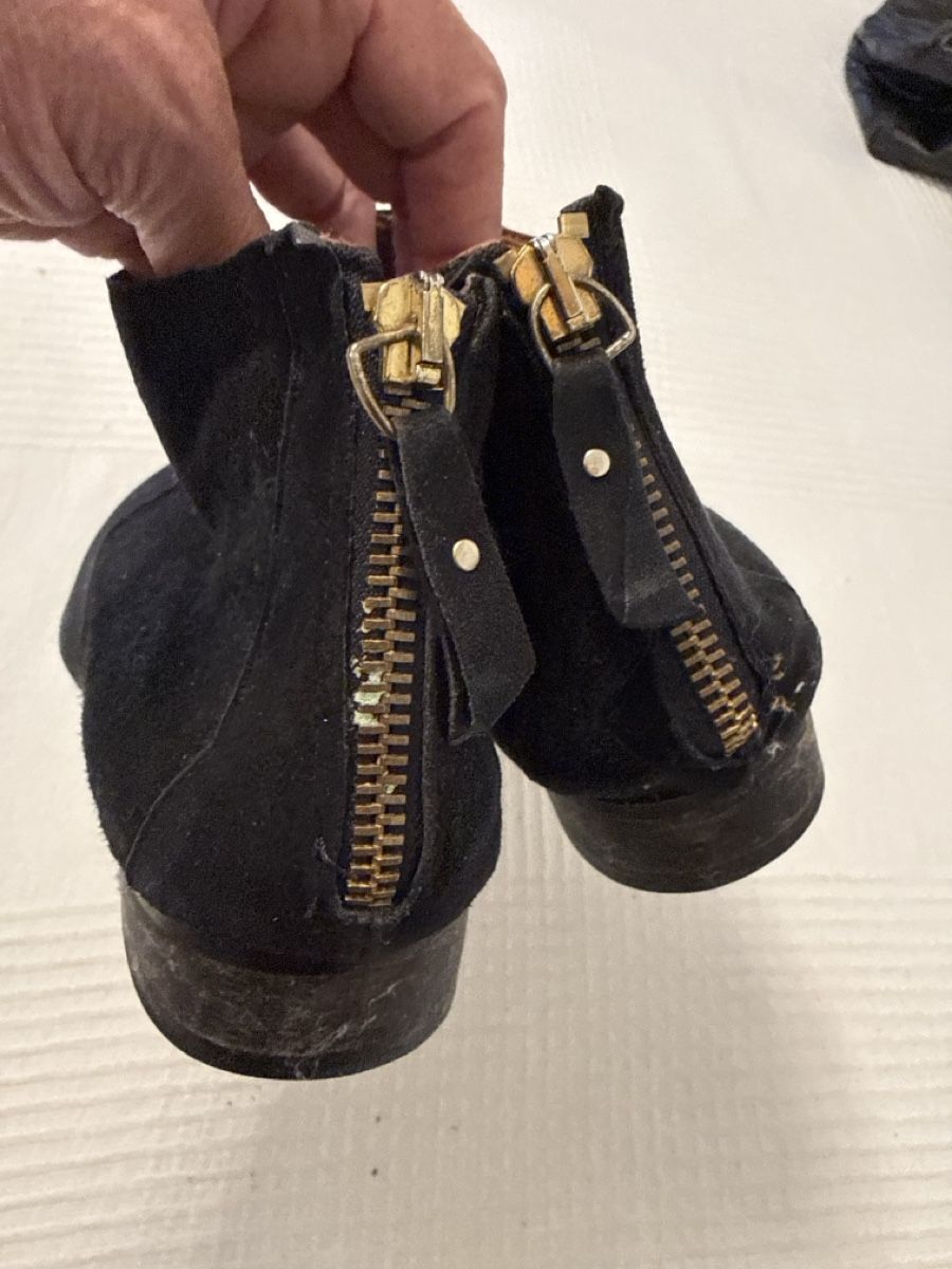 Scarpe da donna: SCHUHE, VELOUR LEDER, Gr.40, SCHWARZ*** – Usato da Zürich venduto da Ceca52 1