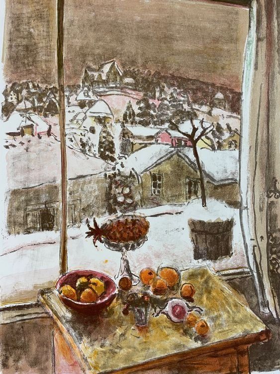 Henri Schmid Grosse Lithographie (1924-2009) 3