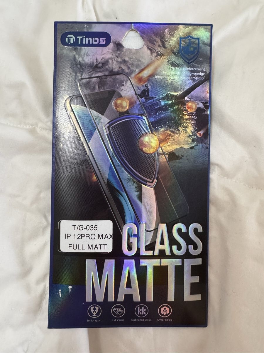 Lackretusche & Schutzfolien: Iphone 12 pro max full matt schutzfolie – Neu und originalverpackt aus Lenzburg von CelinaS01